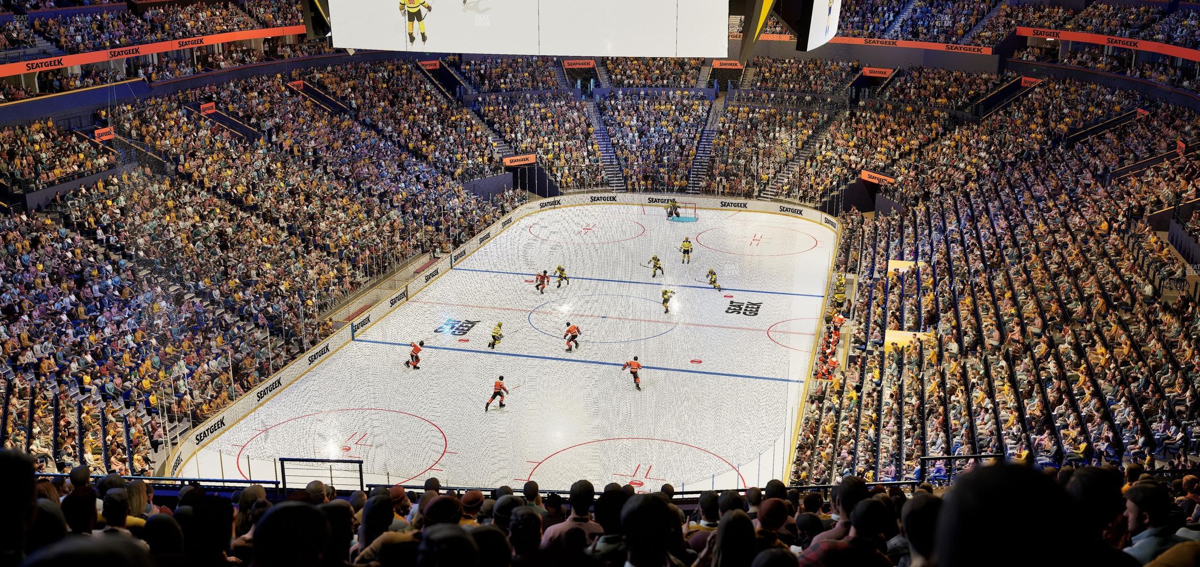 Bridgestone Arena - Section 319 Seat View