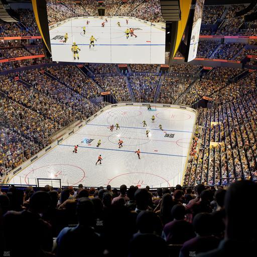 Bridgestone Arena - Section 319 Seat View