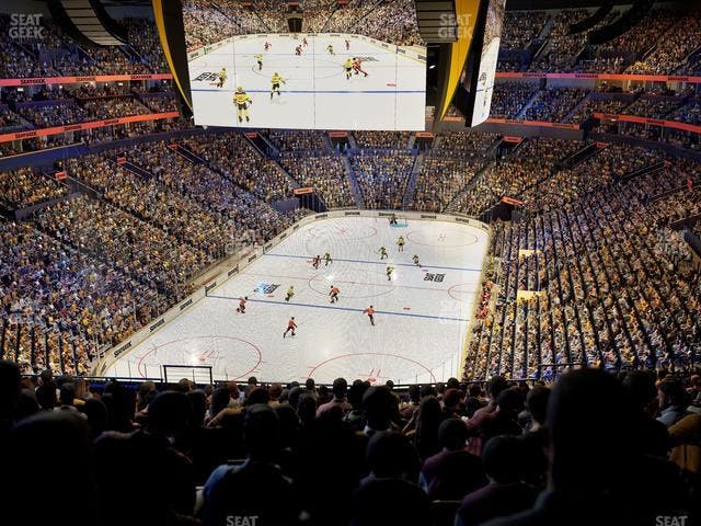 Bridgestone Arena - Section 319 Seat View