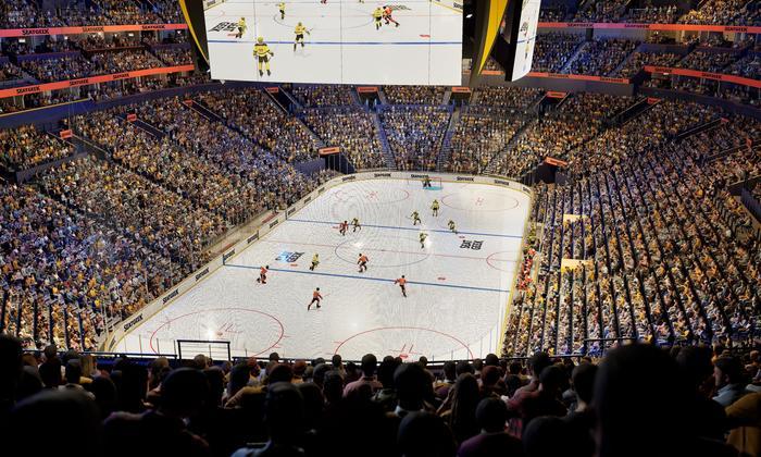 Bridgestone Arena - Section 319 Seat View