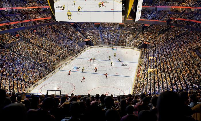 Bridgestone Arena - Section 319 Seat View