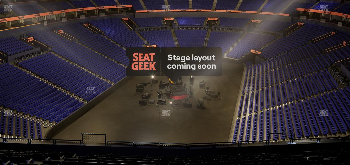 Bridgestone Arena - Section 319 Seat View