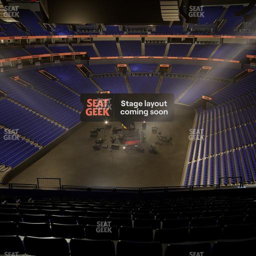 Bridgestone Arena - Section 319 Seat View