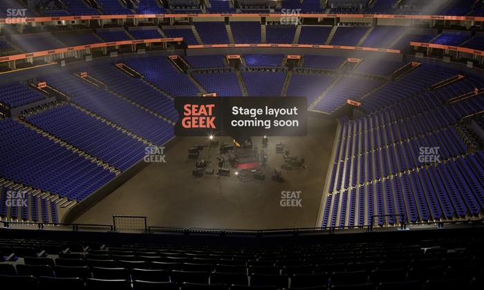 Bridgestone Arena - Section 319 Seat View