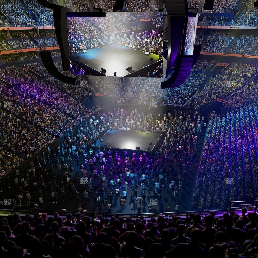 Bridgestone Arena - Section 319 Seat View