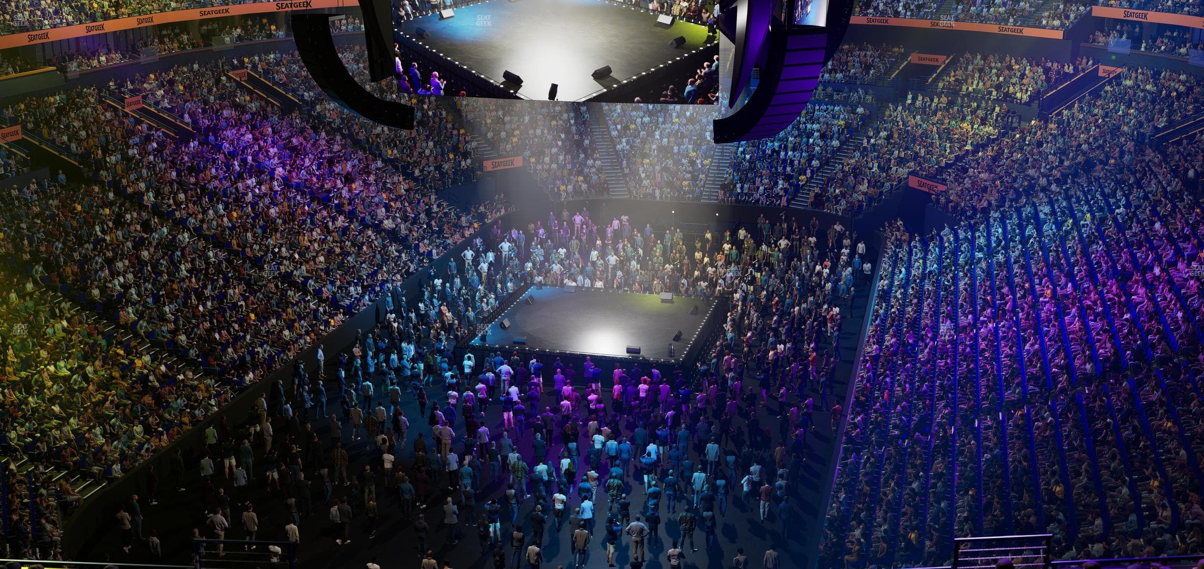 Bridgestone Arena - Section 319 Seat View