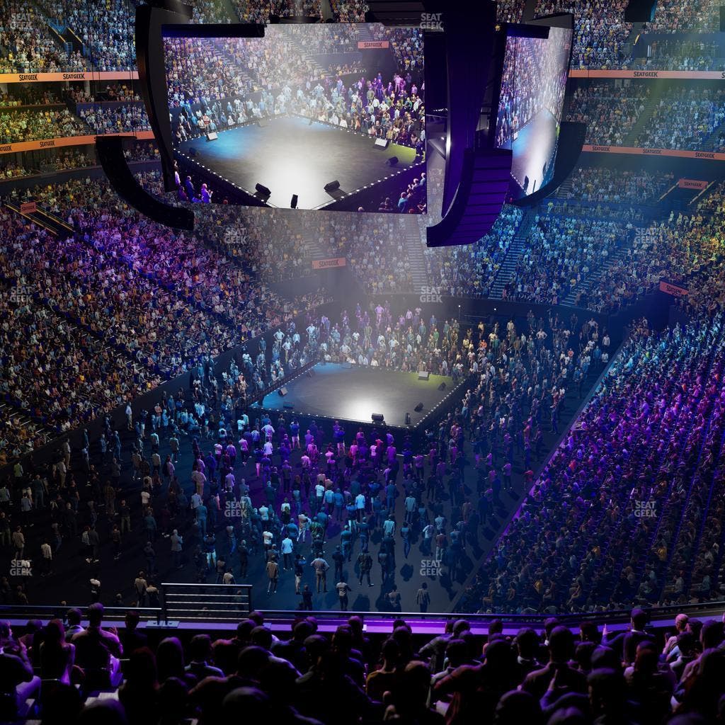 Bridgestone Arena - Section 320 Seat View