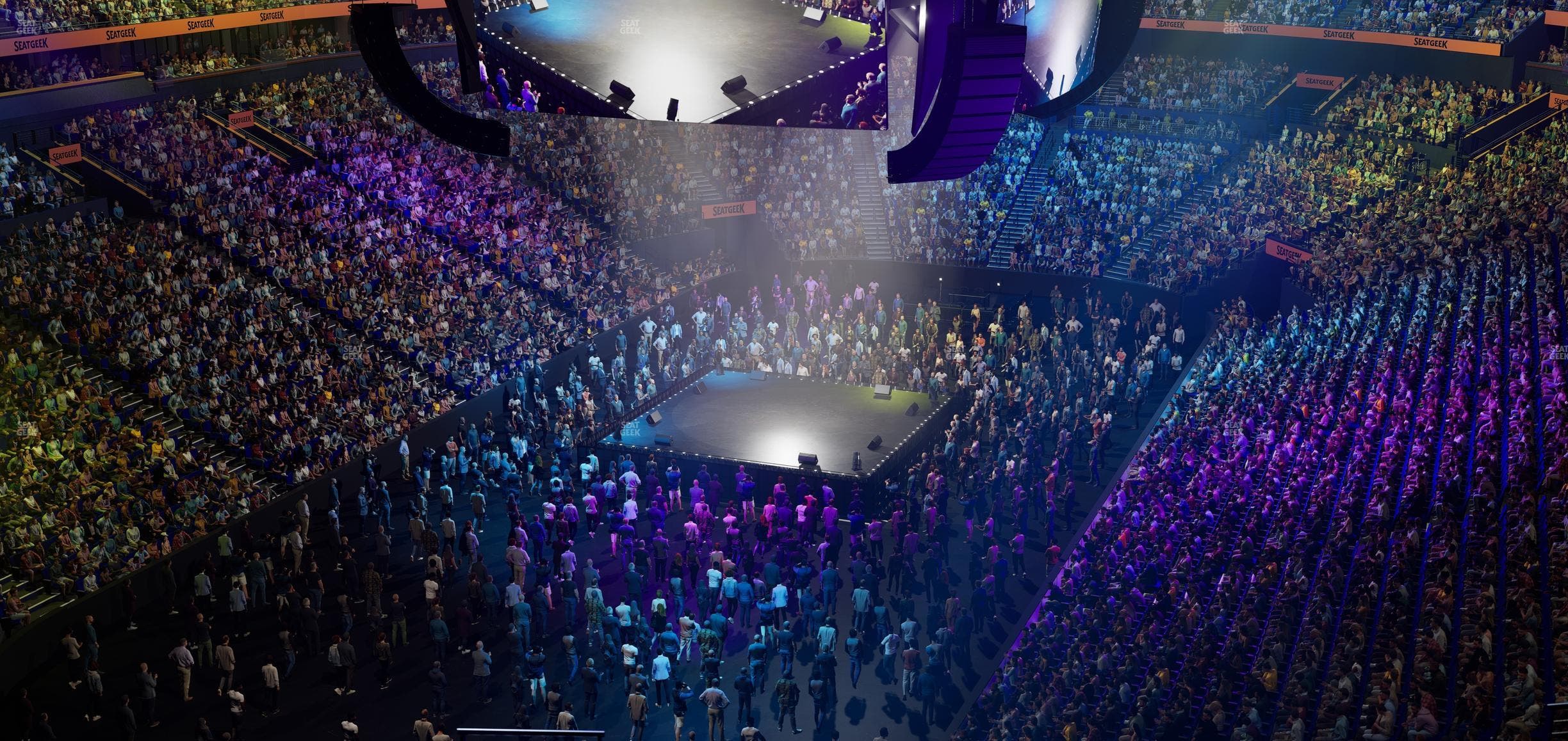 Bridgestone Arena - Section 320 Seat View