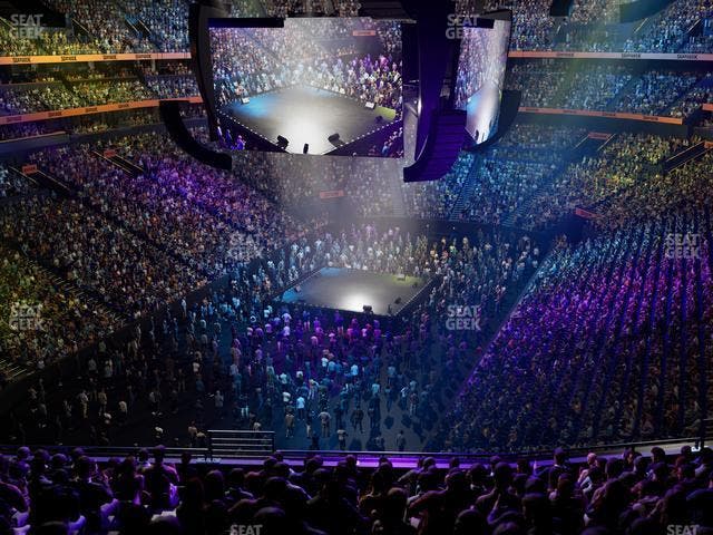 Bridgestone Arena - Section 320 Seat View