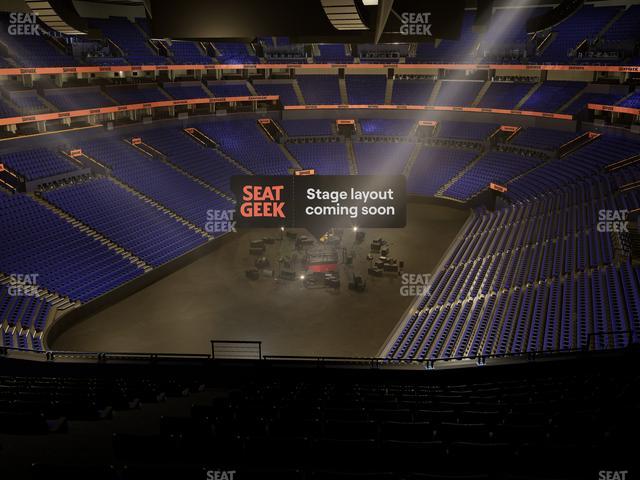 Bridgestone Arena - Section 320 Seat View