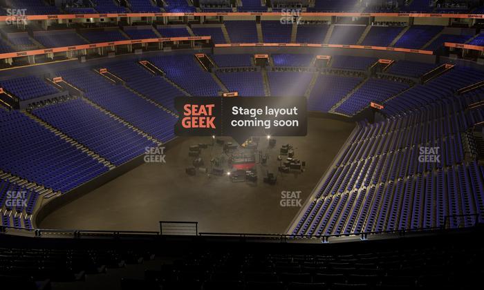 Bridgestone Arena - Section 320 Seat View