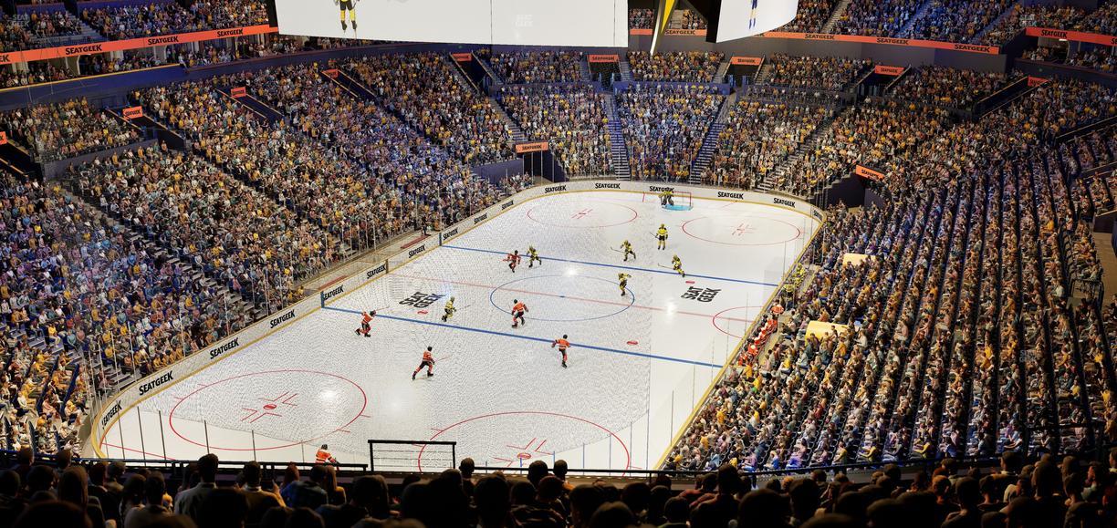 Bridgestone Arena - Section 320 Seat View
