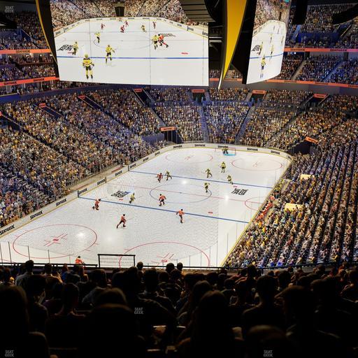 Bridgestone Arena - Section 320 Seat View