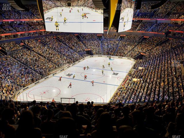 Bridgestone Arena - Section 320 Seat View