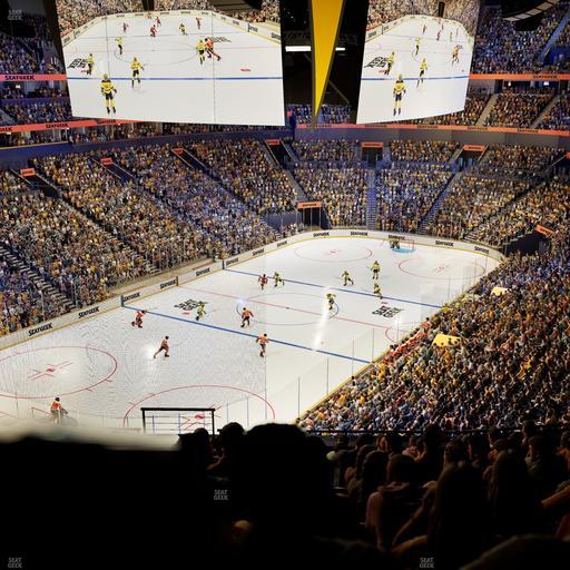 Bridgestone Arena - Section 321 Seat View