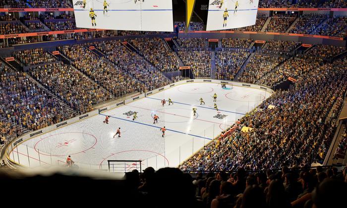 Bridgestone Arena - Section 321 Seat View