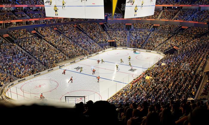 Bridgestone Arena - Section 321 Seat View