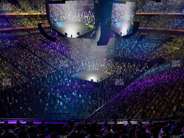 Bridgestone Arena - Section 321 Seat View