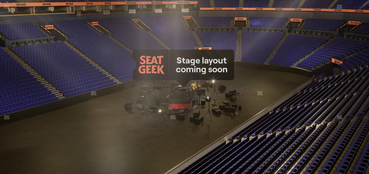 Bridgestone Arena - Section 321 Seat View