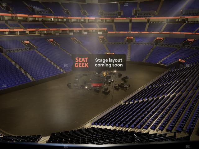 Bridgestone Arena - Section 321 Seat View