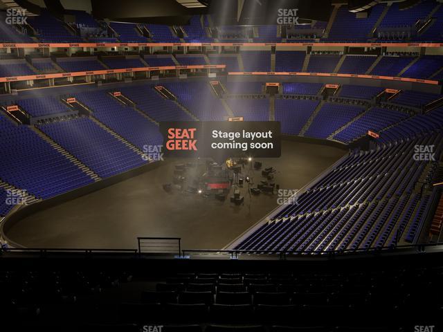 Bridgestone Arena - Section 321 Seat View