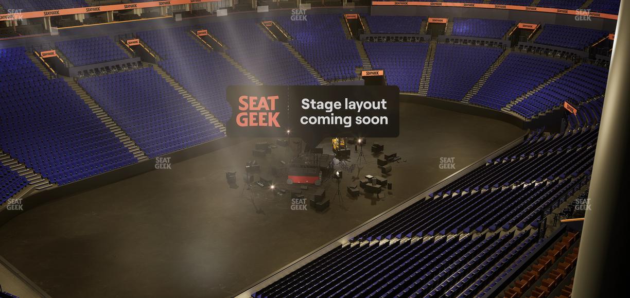 Bridgestone Arena - Section 322 Sro Seat View