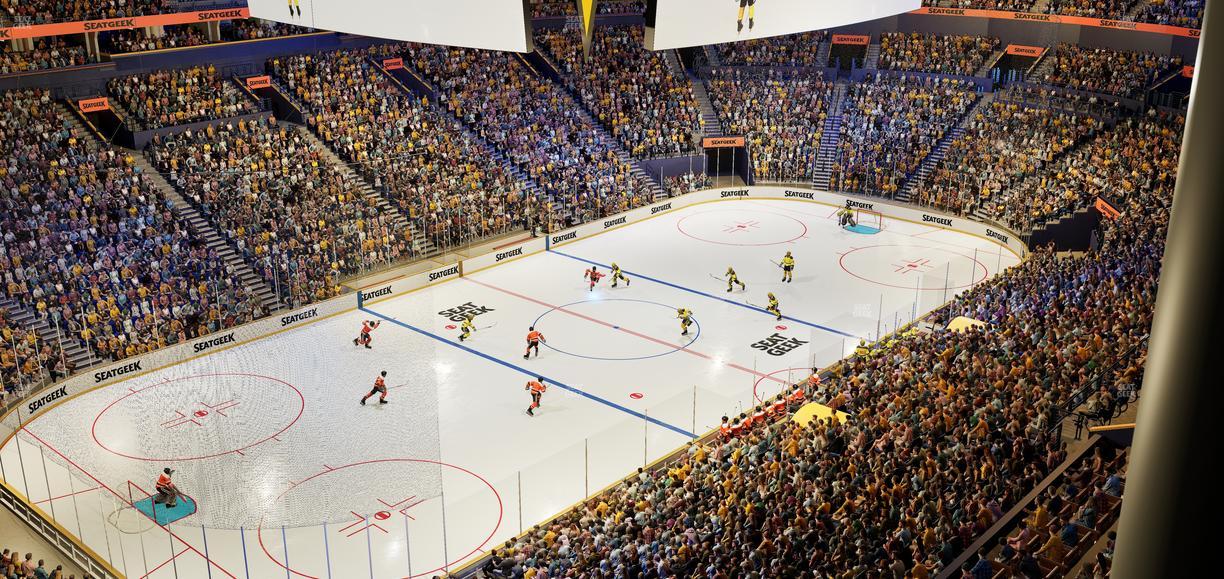 Bridgestone Arena - Section 322 Sro Seat View