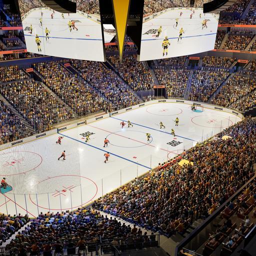 Bridgestone Arena - Section 322 Sro Seat View