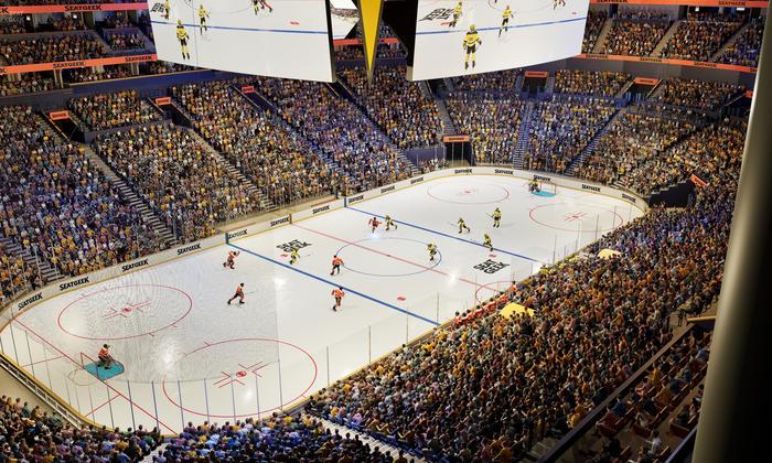 Bridgestone Arena - Section 322 Sro Seat View