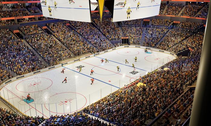 Bridgestone Arena - Section 322 Sro Seat View