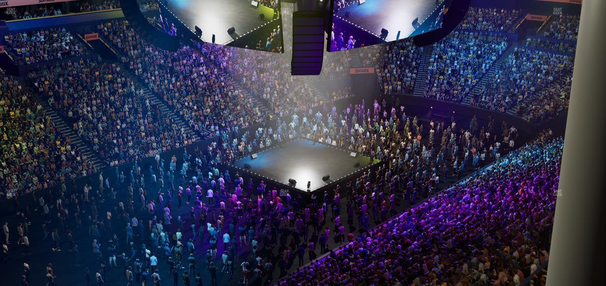 Bridgestone Arena - Section 322 Sro Seat View