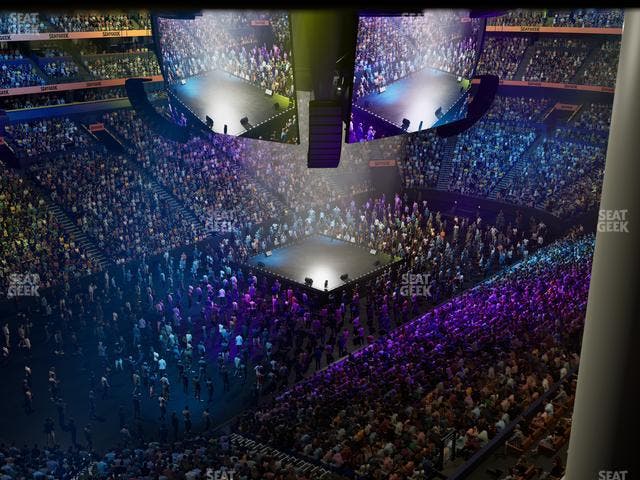 Bridgestone Arena - Section 322 Sro Seat View