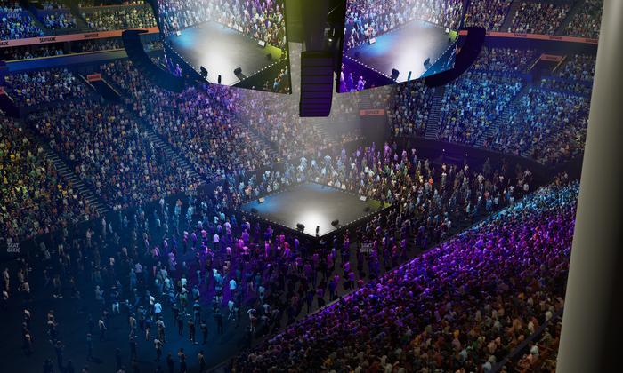 Bridgestone Arena - Section 322 Sro Seat View