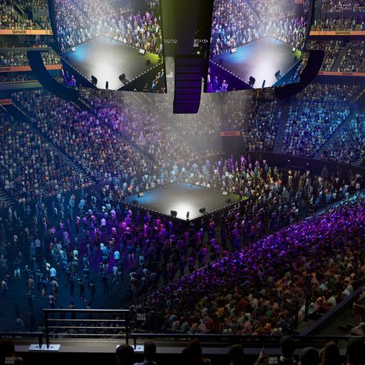 Bridgestone Arena - Section 322 Seat View