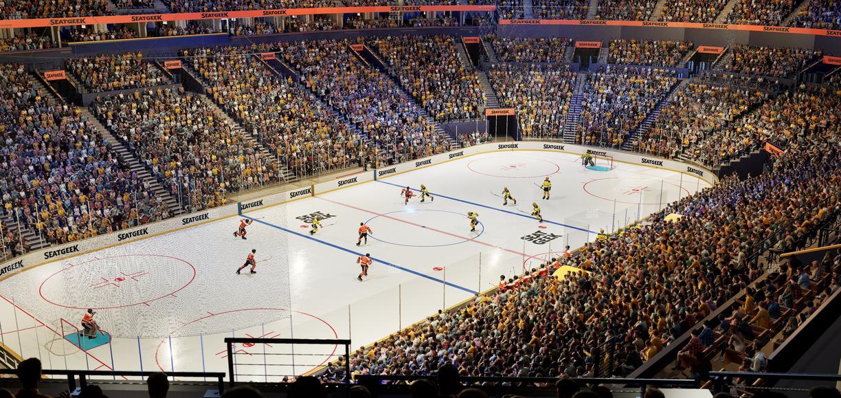 Bridgestone Arena - Section 322 Seat View