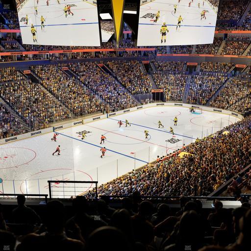 Bridgestone Arena - Section 322 Seat View