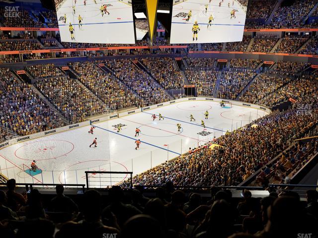 Bridgestone Arena - Section 322 Seat View
