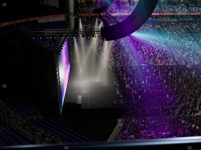 Bridgestone Arena - Section 323 Seat View