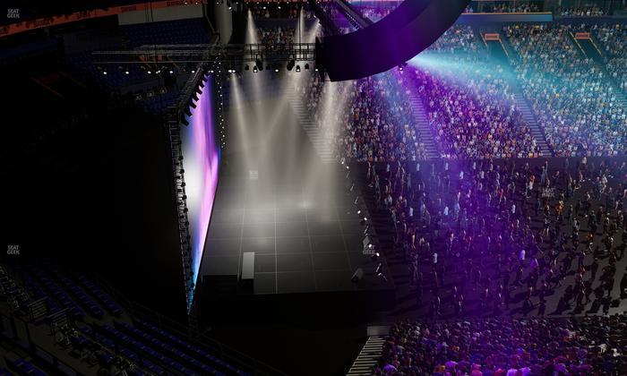 Bridgestone Arena - Section 323 Seat View