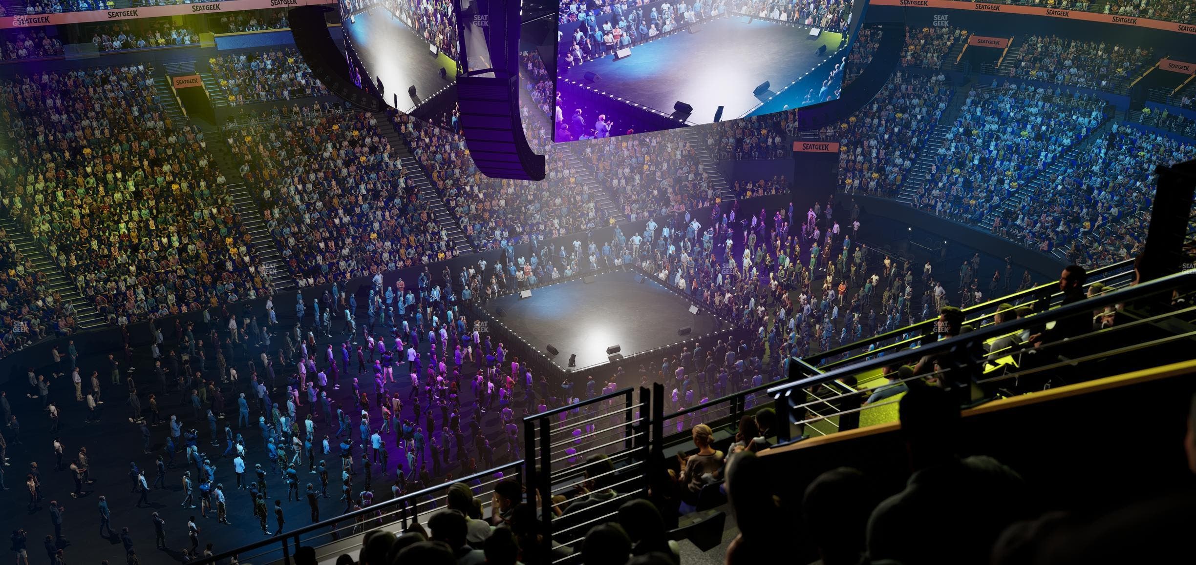 Bridgestone Arena - Section 323 Seat View