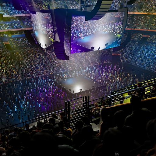 Bridgestone Arena - Section 323 Seat View