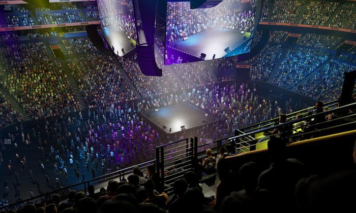 Bridgestone Arena - Section 323 Seat View