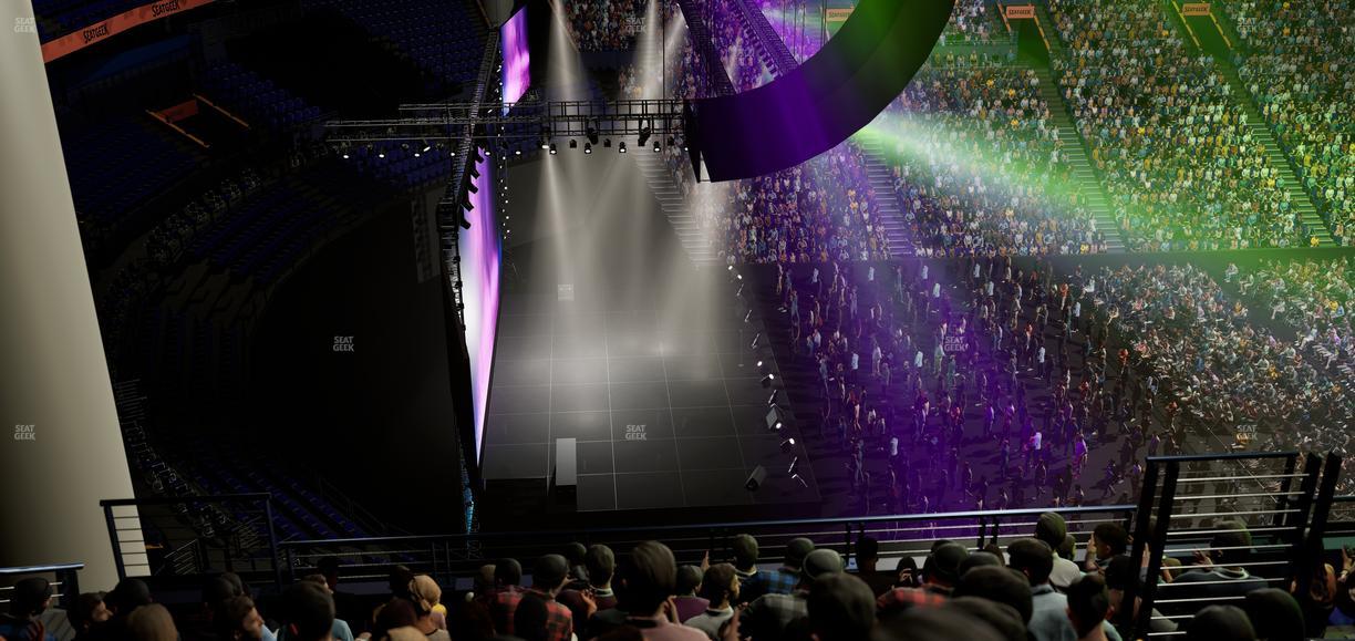 Bridgestone Arena - Section 323 Seat View