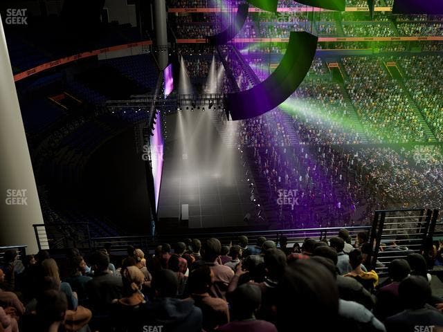 Bridgestone Arena - Section 323 Seat View