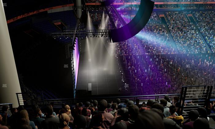 Bridgestone Arena - Section 323 Seat View