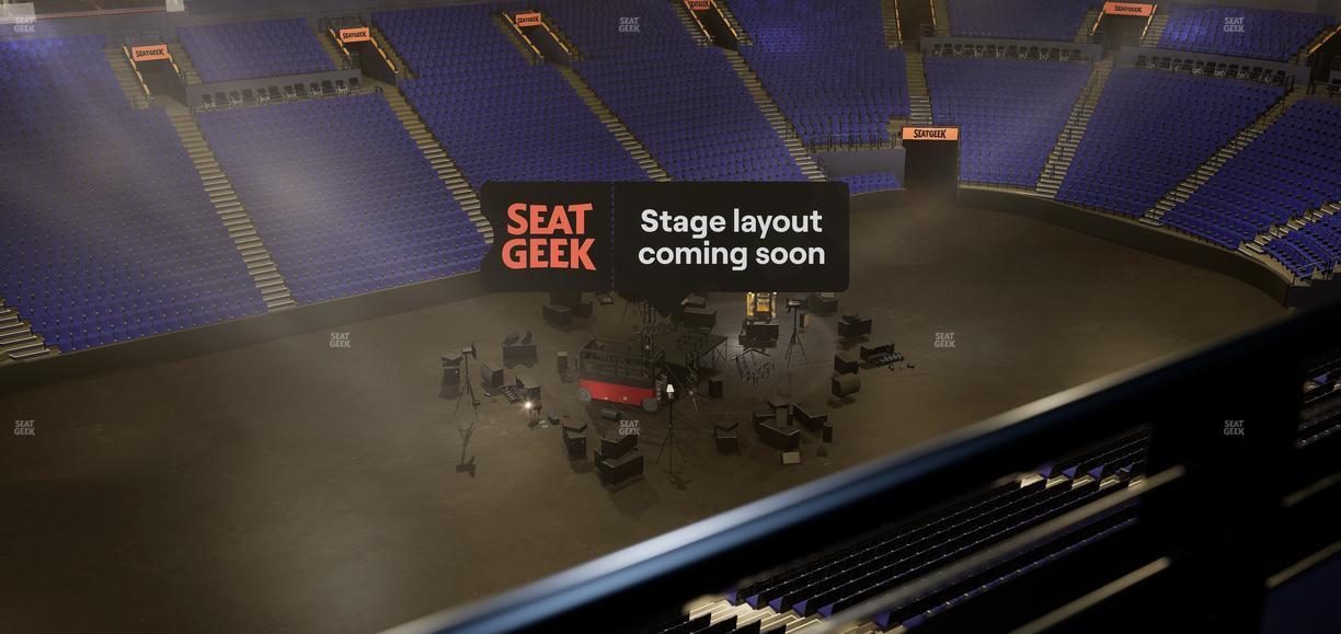 Bridgestone Arena - Section 323 Seat View