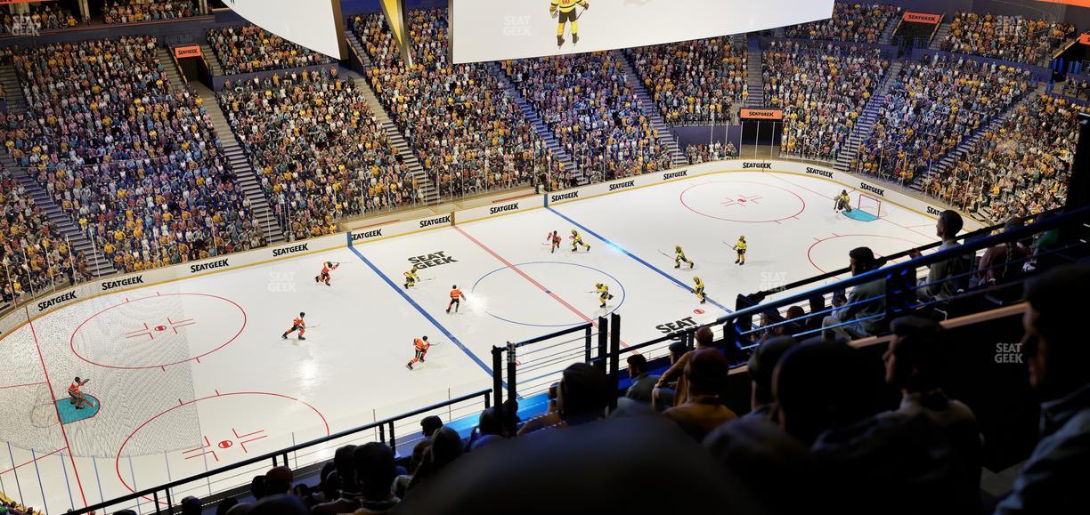 Bridgestone Arena - Section 323 Seat View