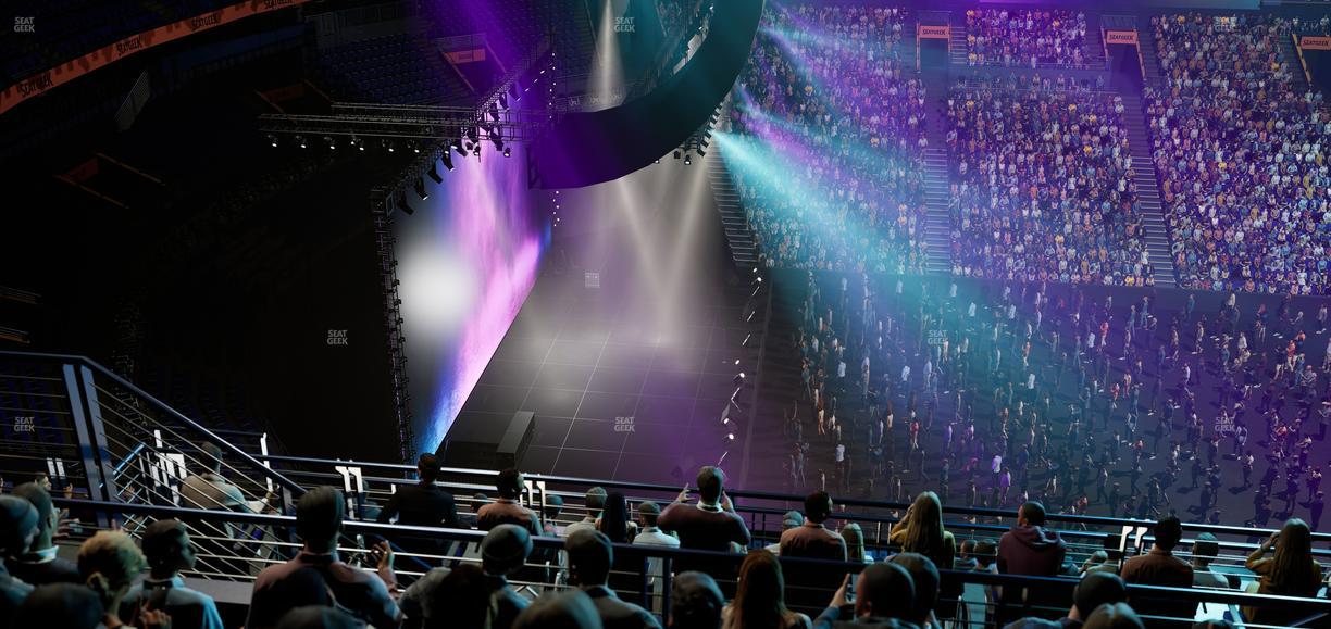 Bridgestone Arena - Section 324 Seat View