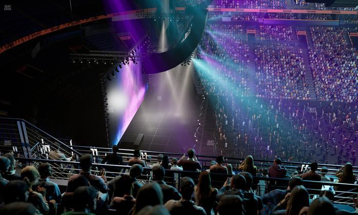 Bridgestone Arena - Section 324 Seat View