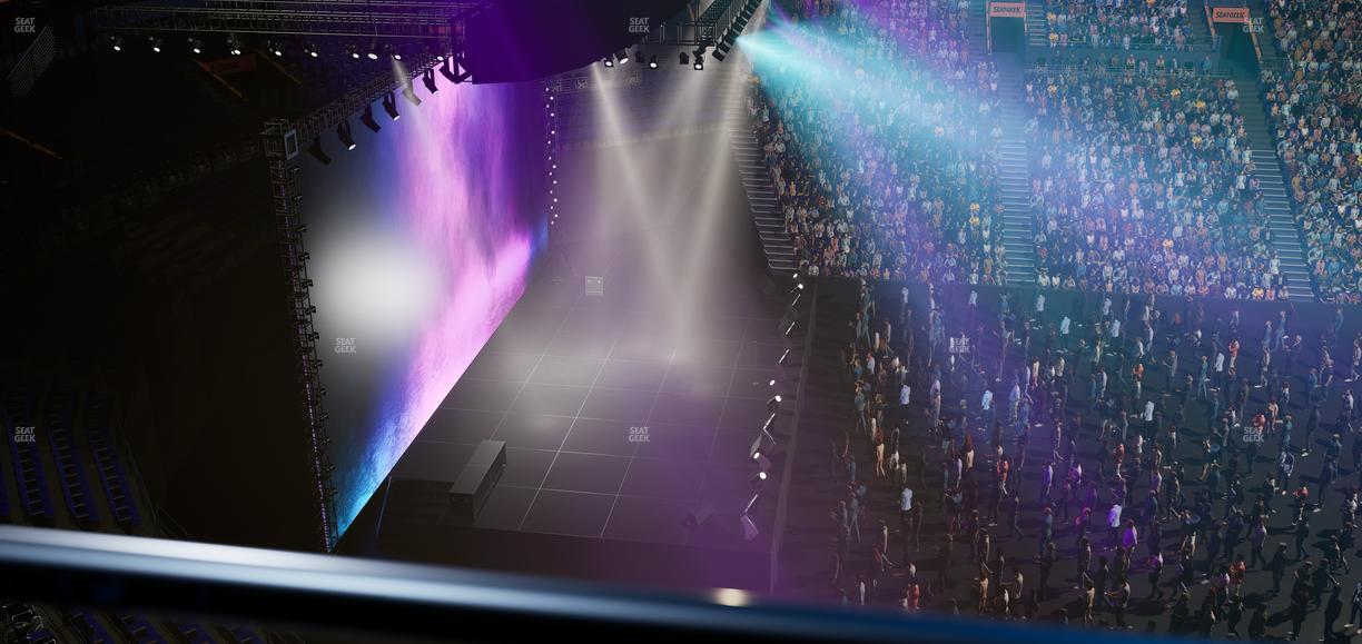 Bridgestone Arena - Section 324 Seat View